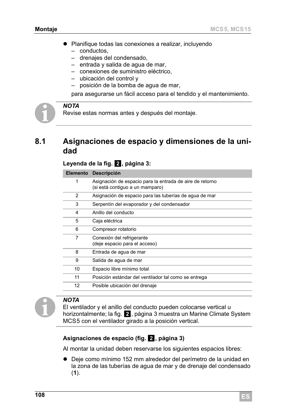 Dometic MCS15 User Manual | Page 108 / 266