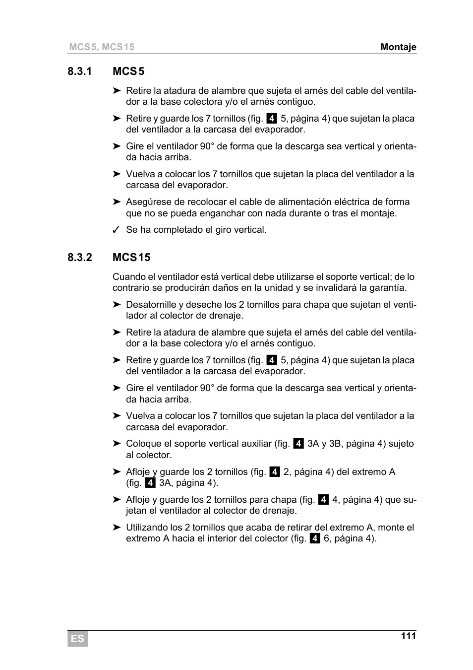 Dometic MCS15 User Manual | Page 111 / 266