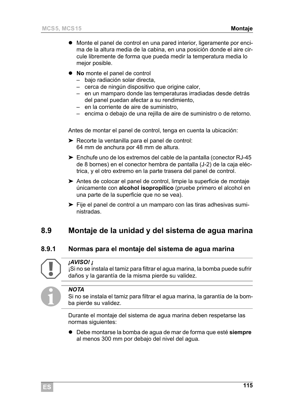 Dometic MCS15 User Manual | Page 115 / 266