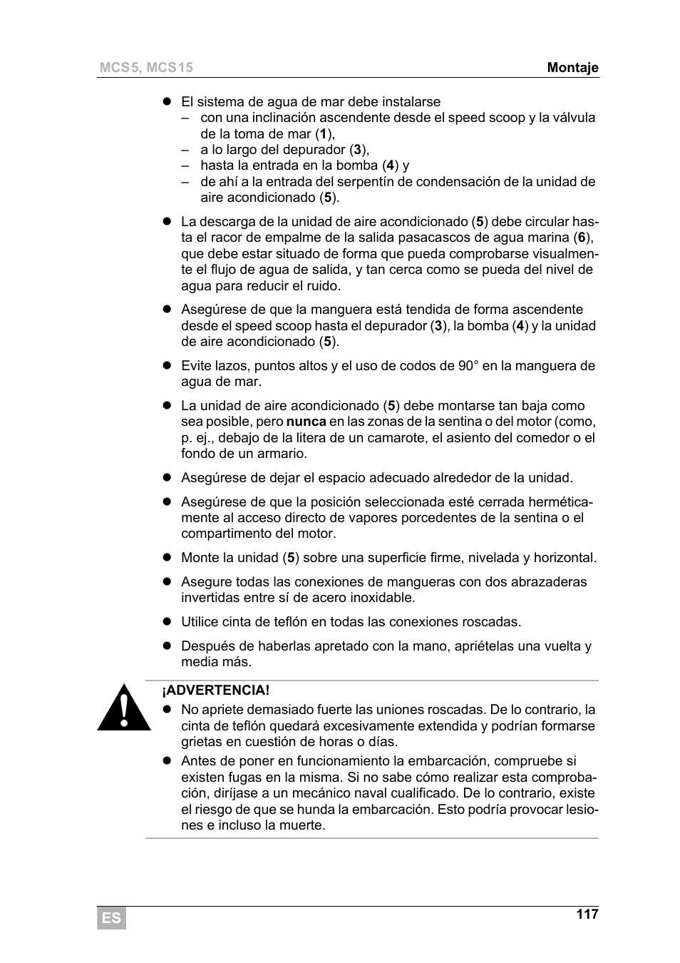 Dometic MCS15 User Manual | Page 117 / 266