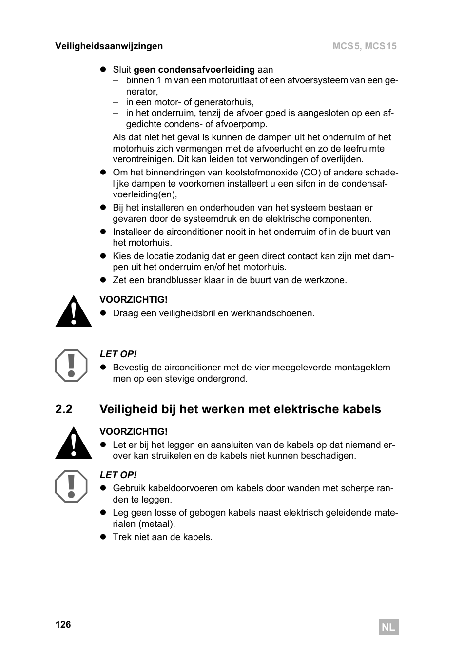 Dometic MCS15 User Manual | Page 126 / 266