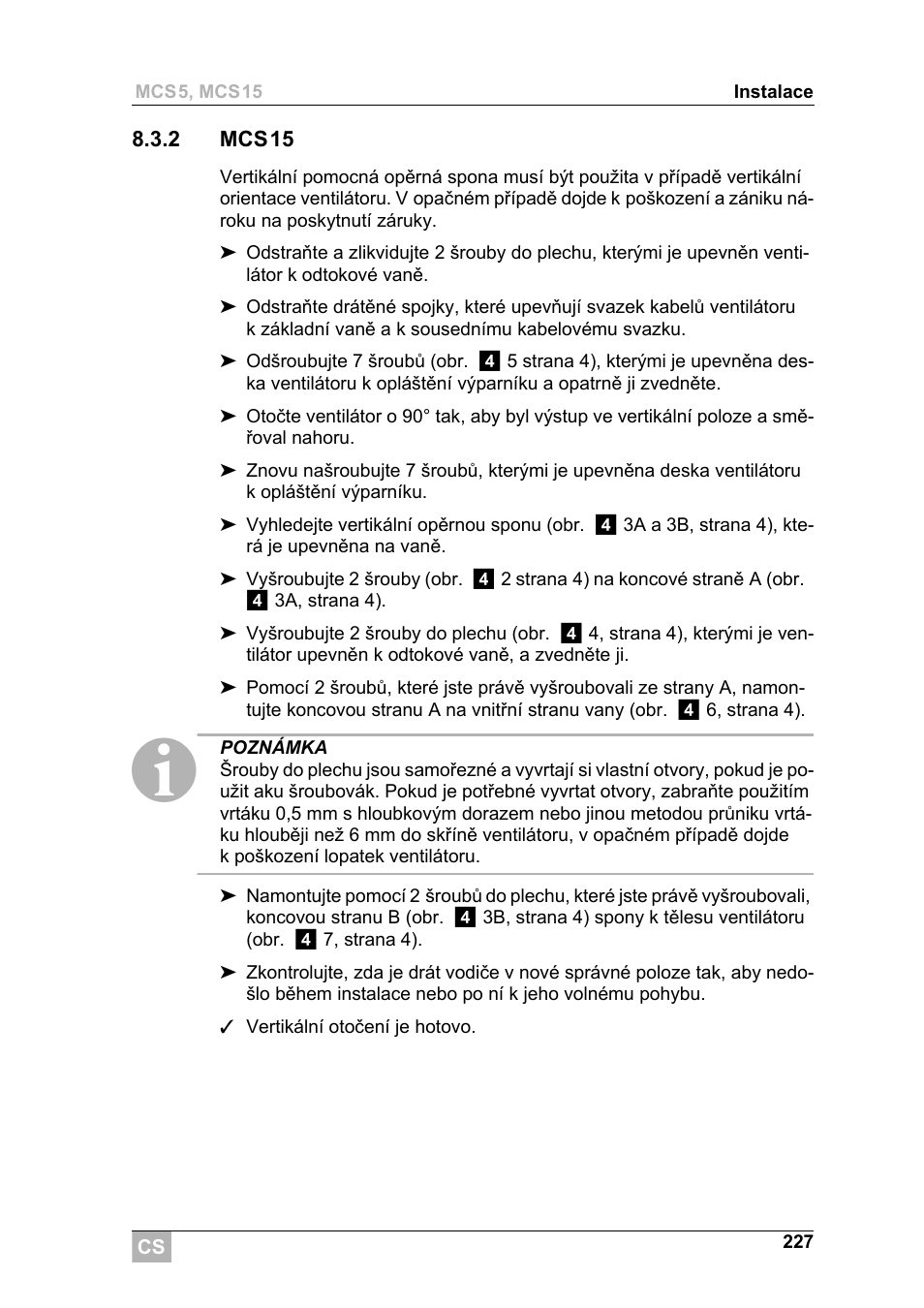 Dometic MCS15 User Manual | Page 227 / 266
