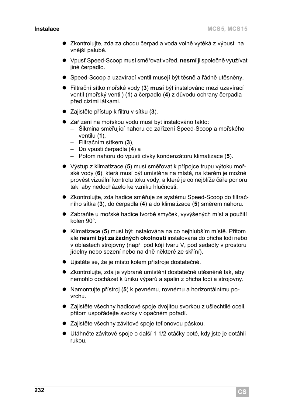 Dometic MCS15 User Manual | Page 232 / 266