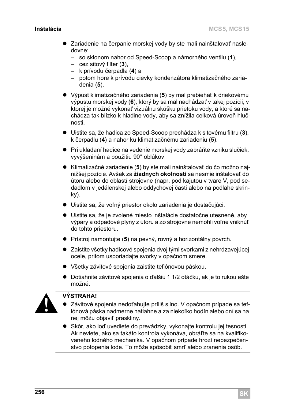 Dometic MCS15 User Manual | Page 256 / 266