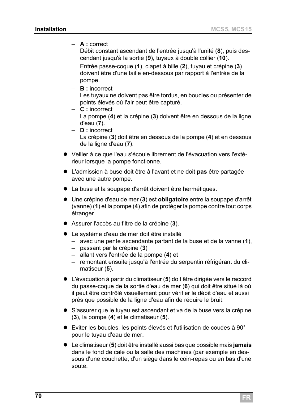 Dometic MCS15 User Manual | Page 70 / 266