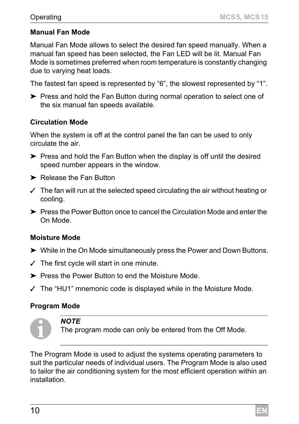 Dometic MCS15 User Manual | Page 10 / 412
