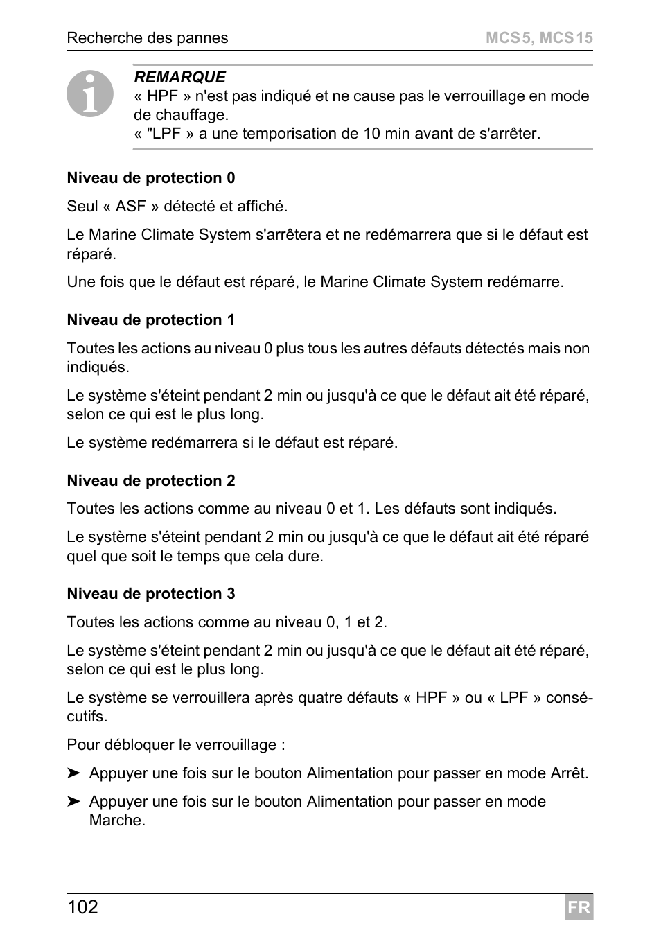 Dometic MCS15 User Manual | Page 102 / 412