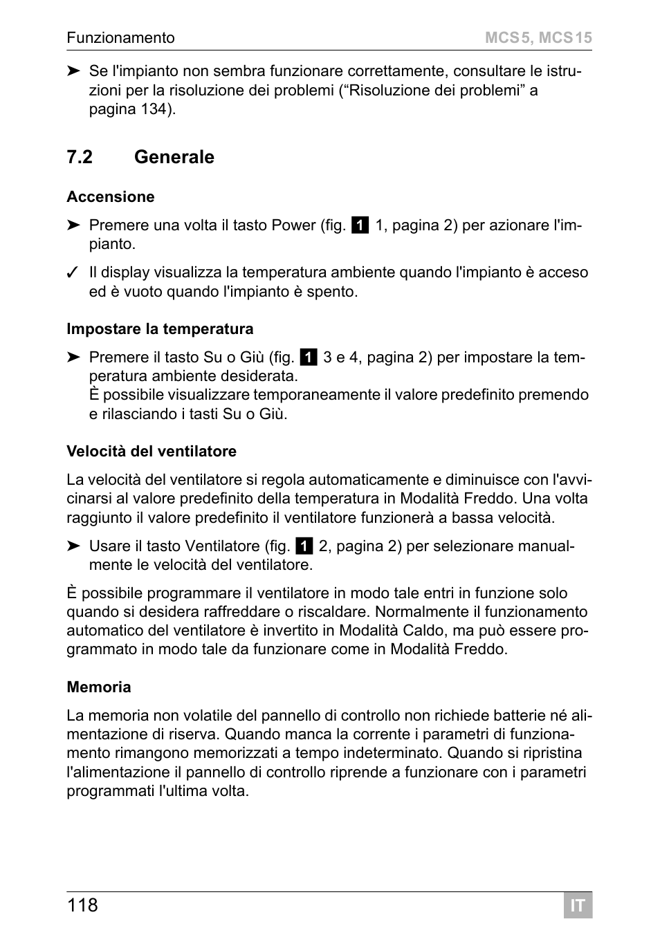 2 generale | Dometic MCS15 User Manual | Page 118 / 412
