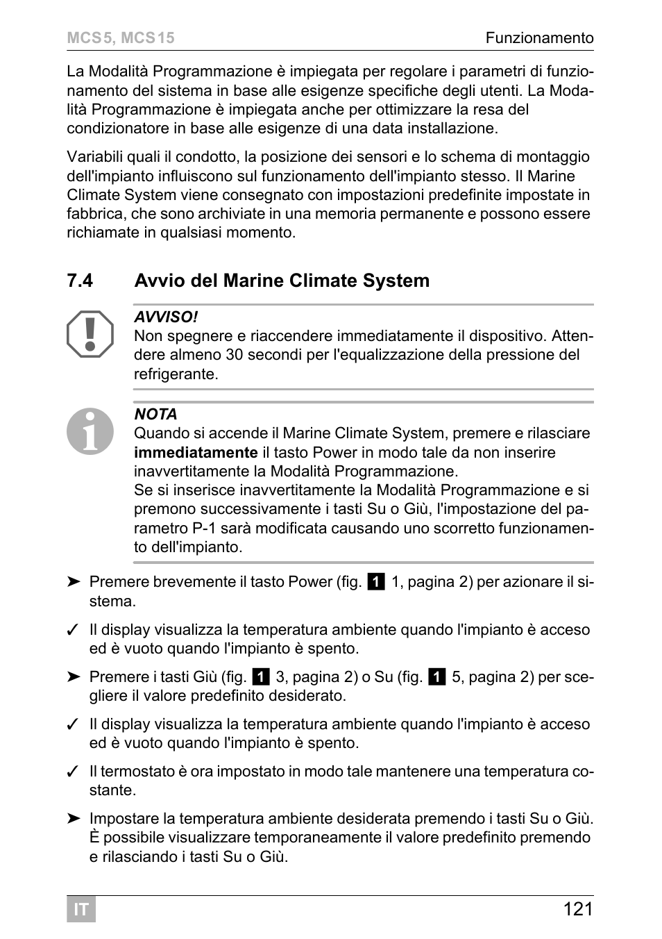 Dometic MCS15 User Manual | Page 121 / 412