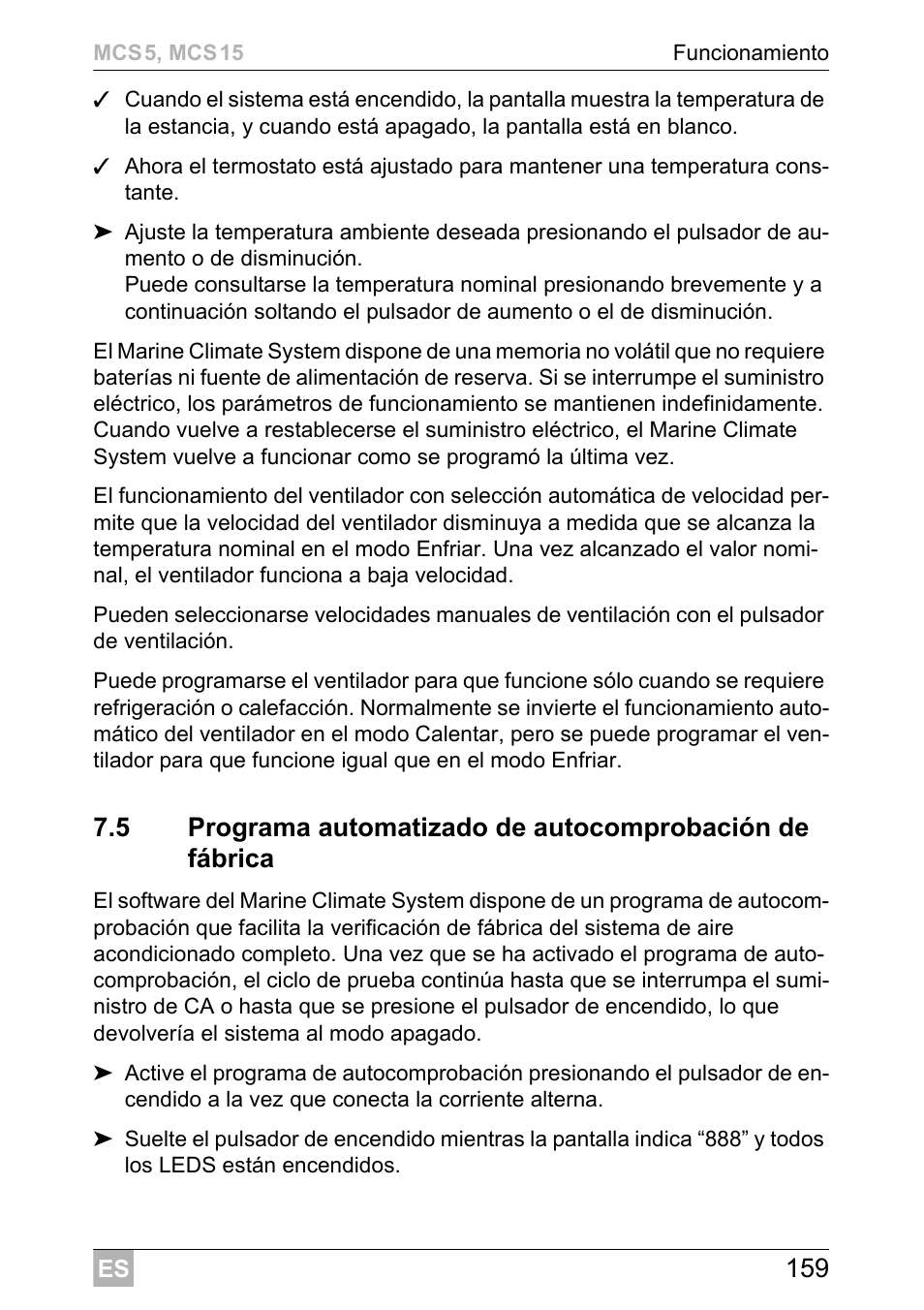 Dometic MCS15 User Manual | Page 159 / 412