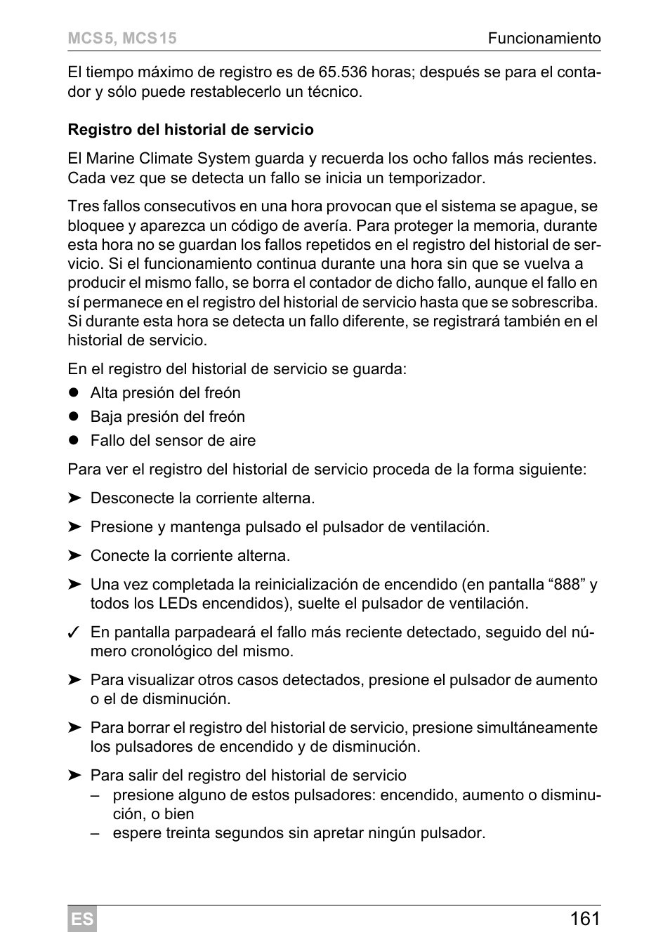 Dometic MCS15 User Manual | Page 161 / 412