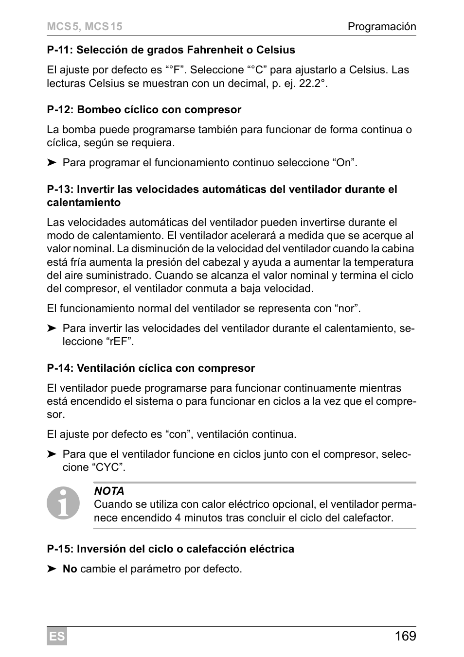 Dometic MCS15 User Manual | Page 169 / 412