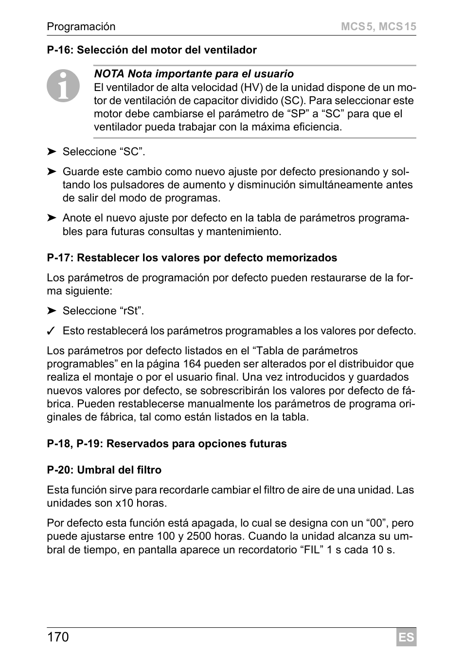 Dometic MCS15 User Manual | Page 170 / 412