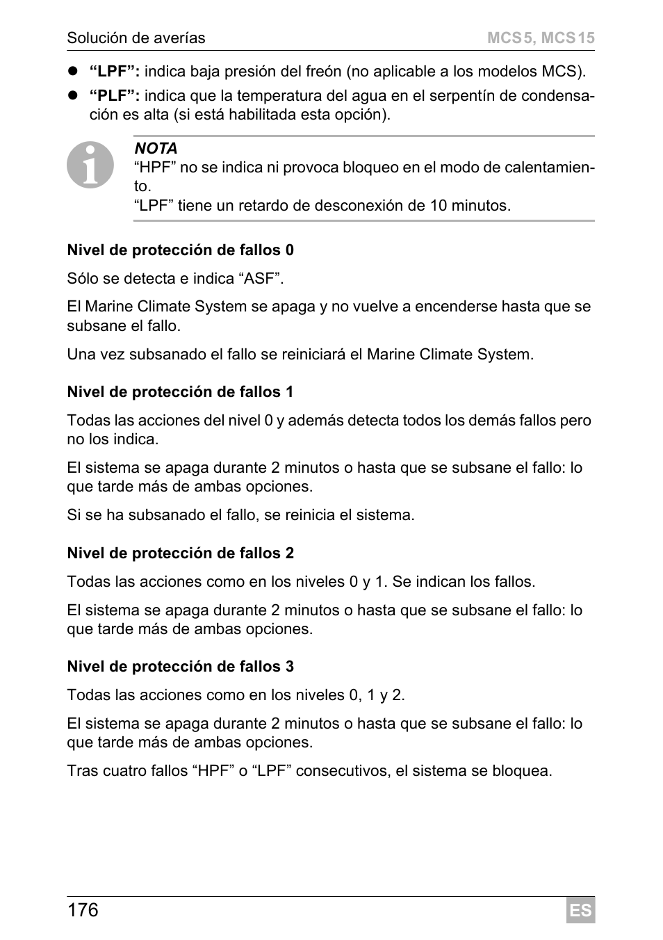 Dometic MCS15 User Manual | Page 176 / 412