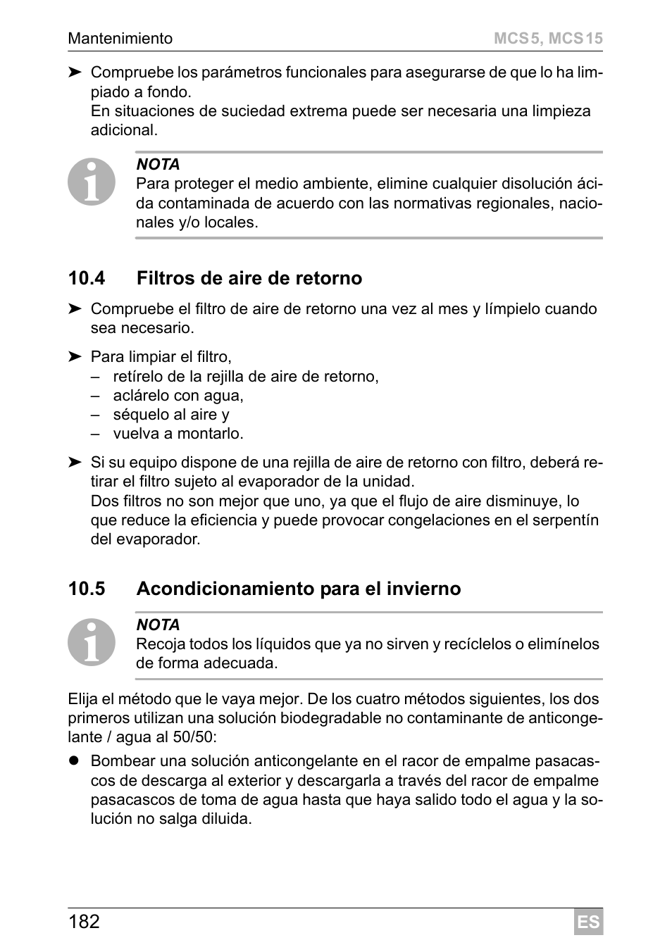 Dometic MCS15 User Manual | Page 182 / 412