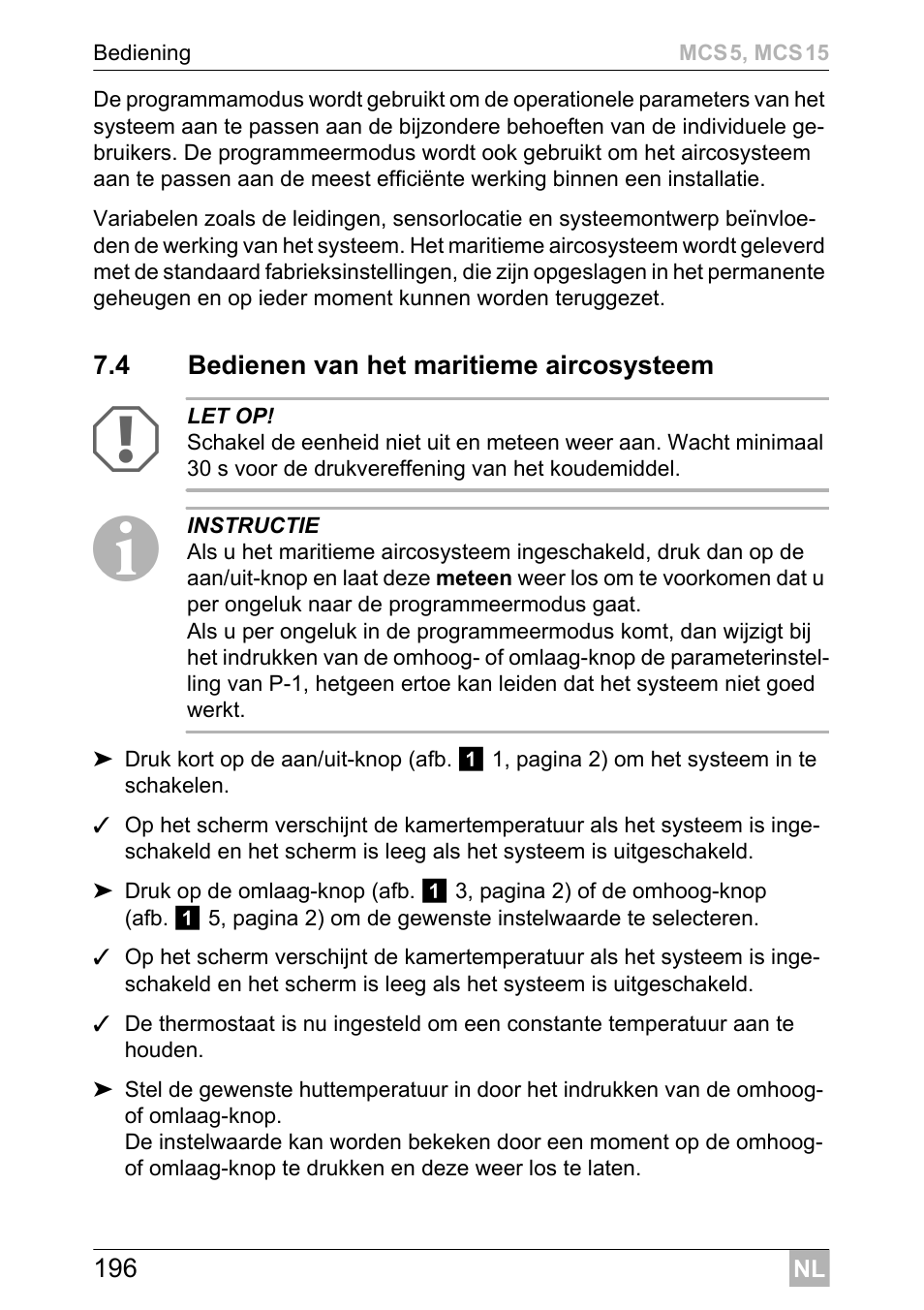 Dometic MCS15 User Manual | Page 196 / 412
