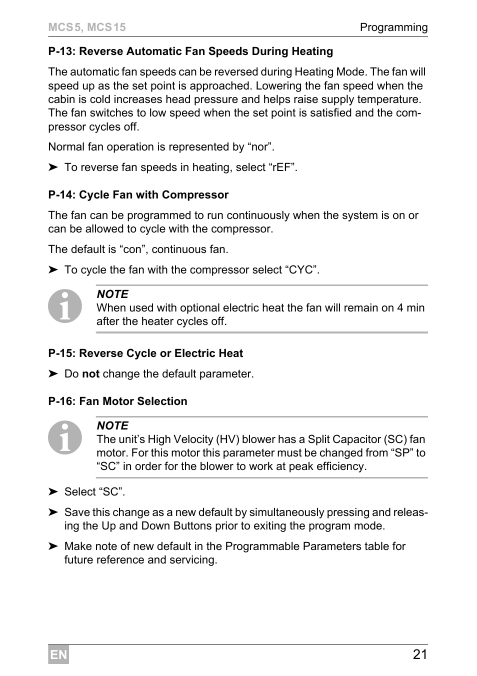 Dometic MCS15 User Manual | Page 21 / 412