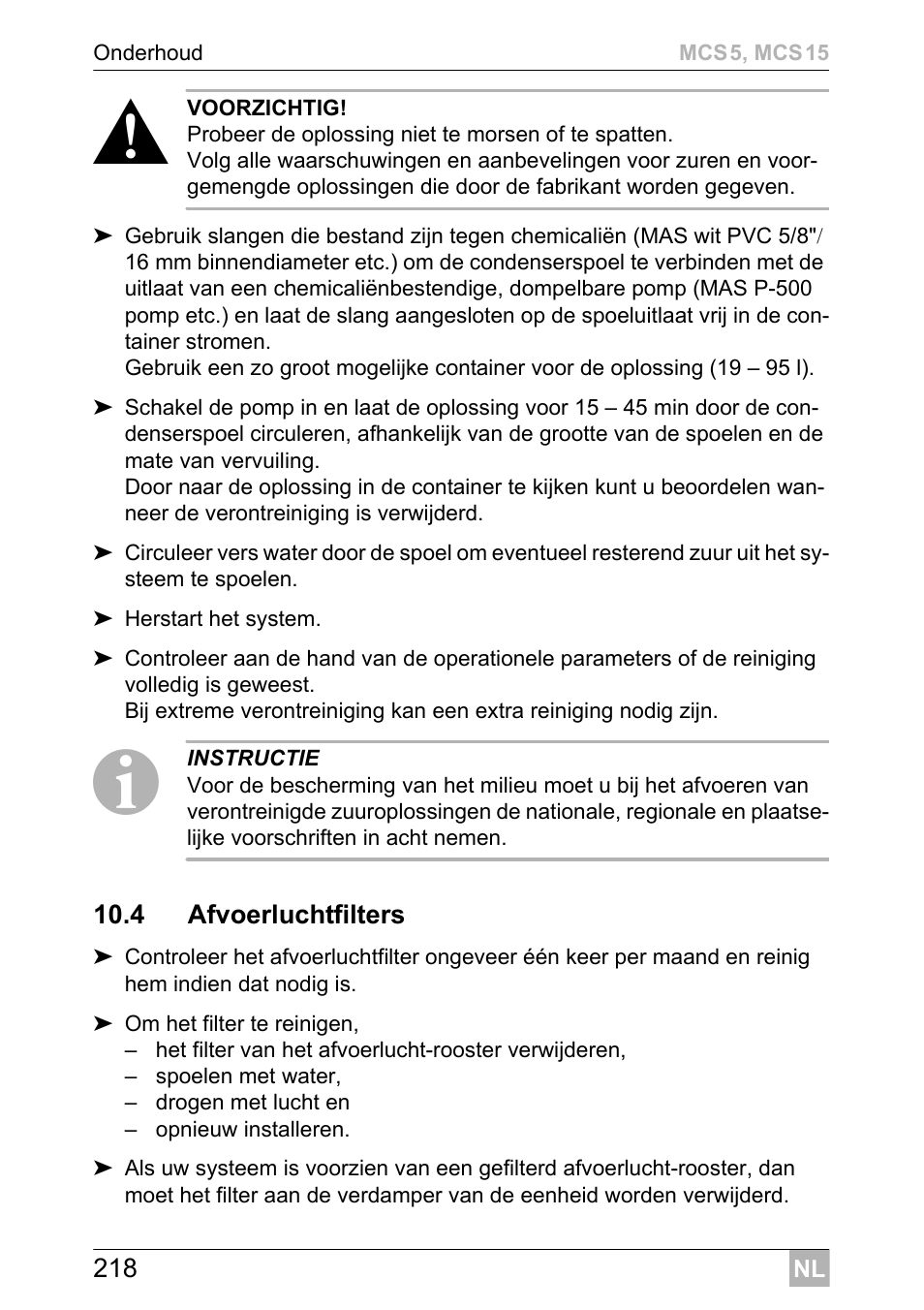 Dometic MCS15 User Manual | Page 218 / 412