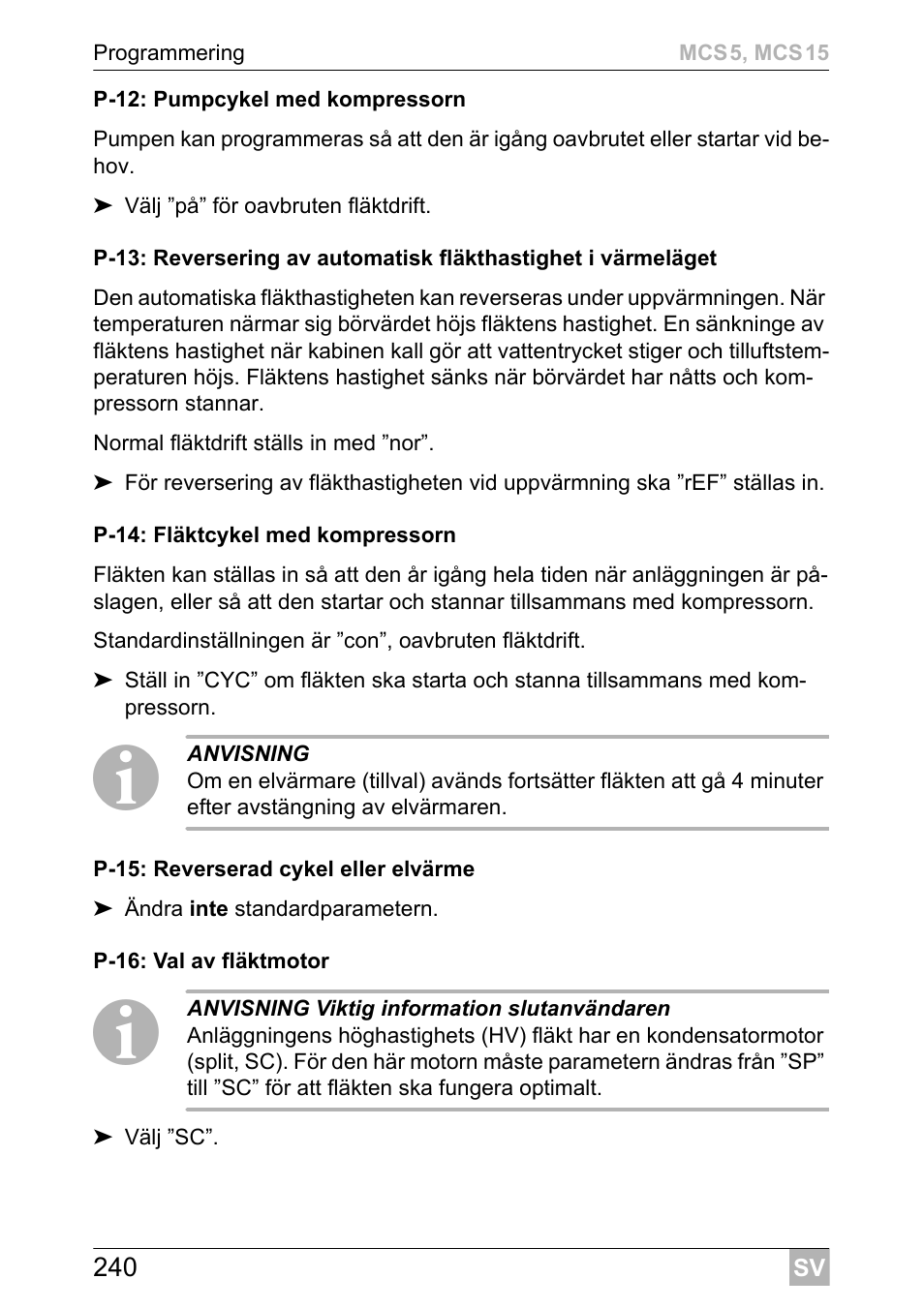 Dometic MCS15 User Manual | Page 240 / 412