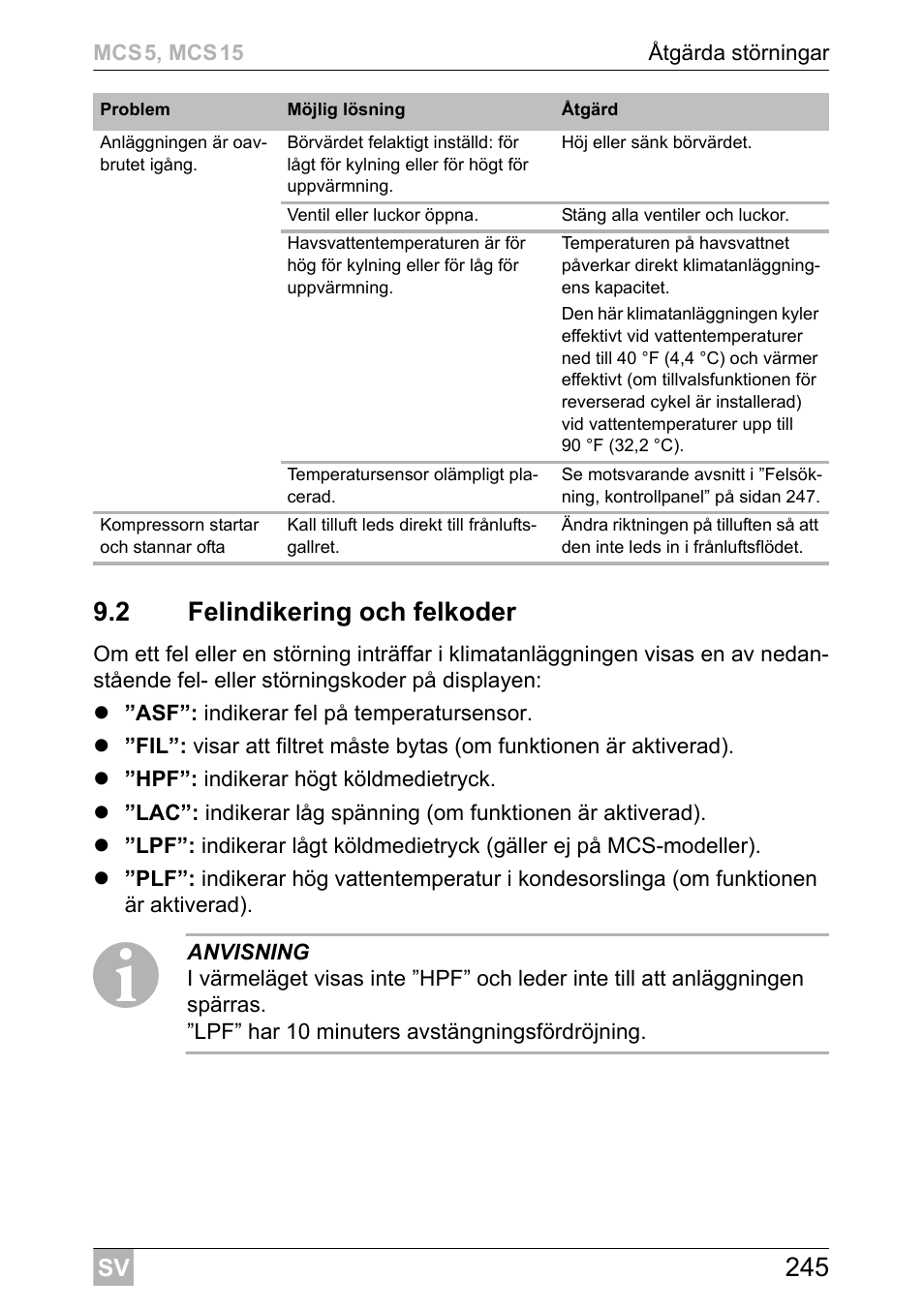 Dometic MCS15 User Manual | Page 245 / 412