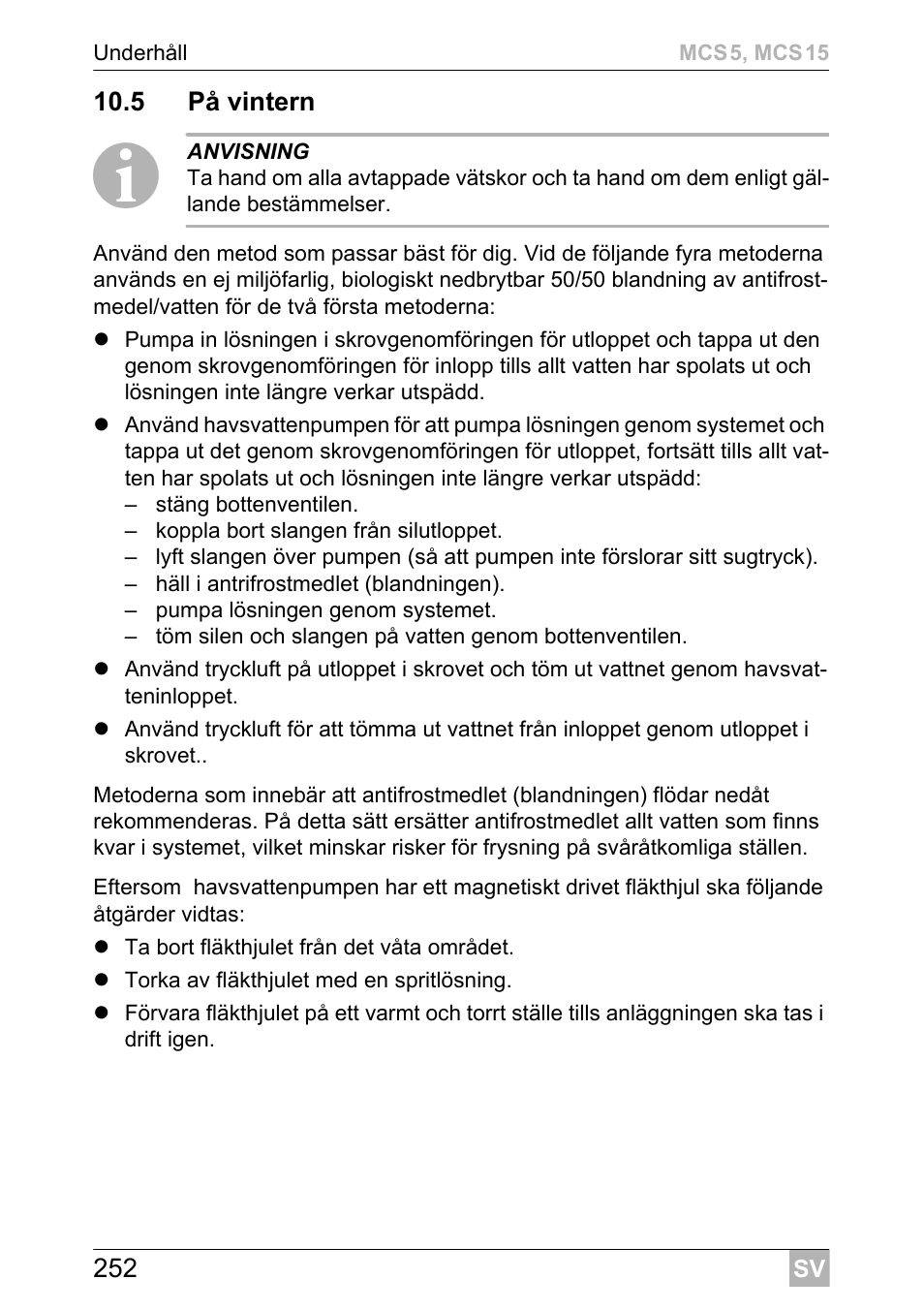 Dometic MCS15 User Manual | Page 252 / 412