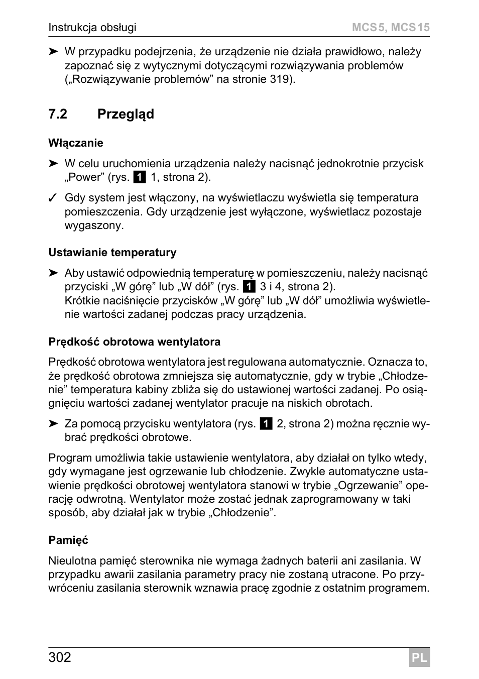 2 przegląd | Dometic MCS15 User Manual | Page 302 / 412