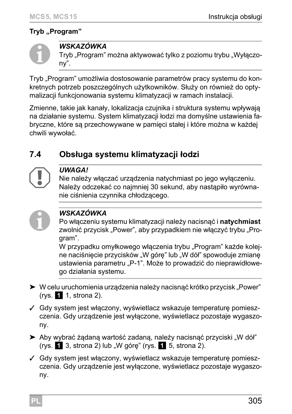 Dometic MCS15 User Manual | Page 305 / 412