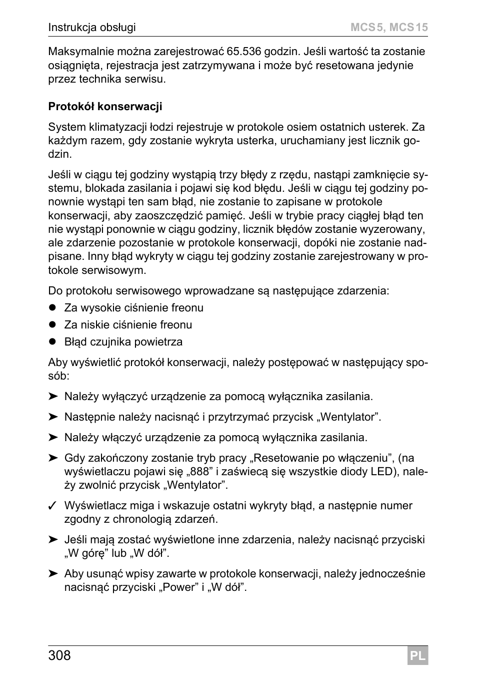 Dometic MCS15 User Manual | Page 308 / 412
