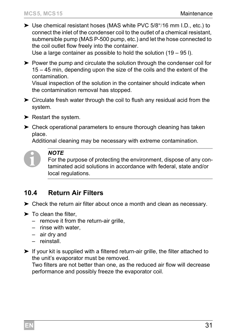 Dometic MCS15 User Manual | Page 31 / 412