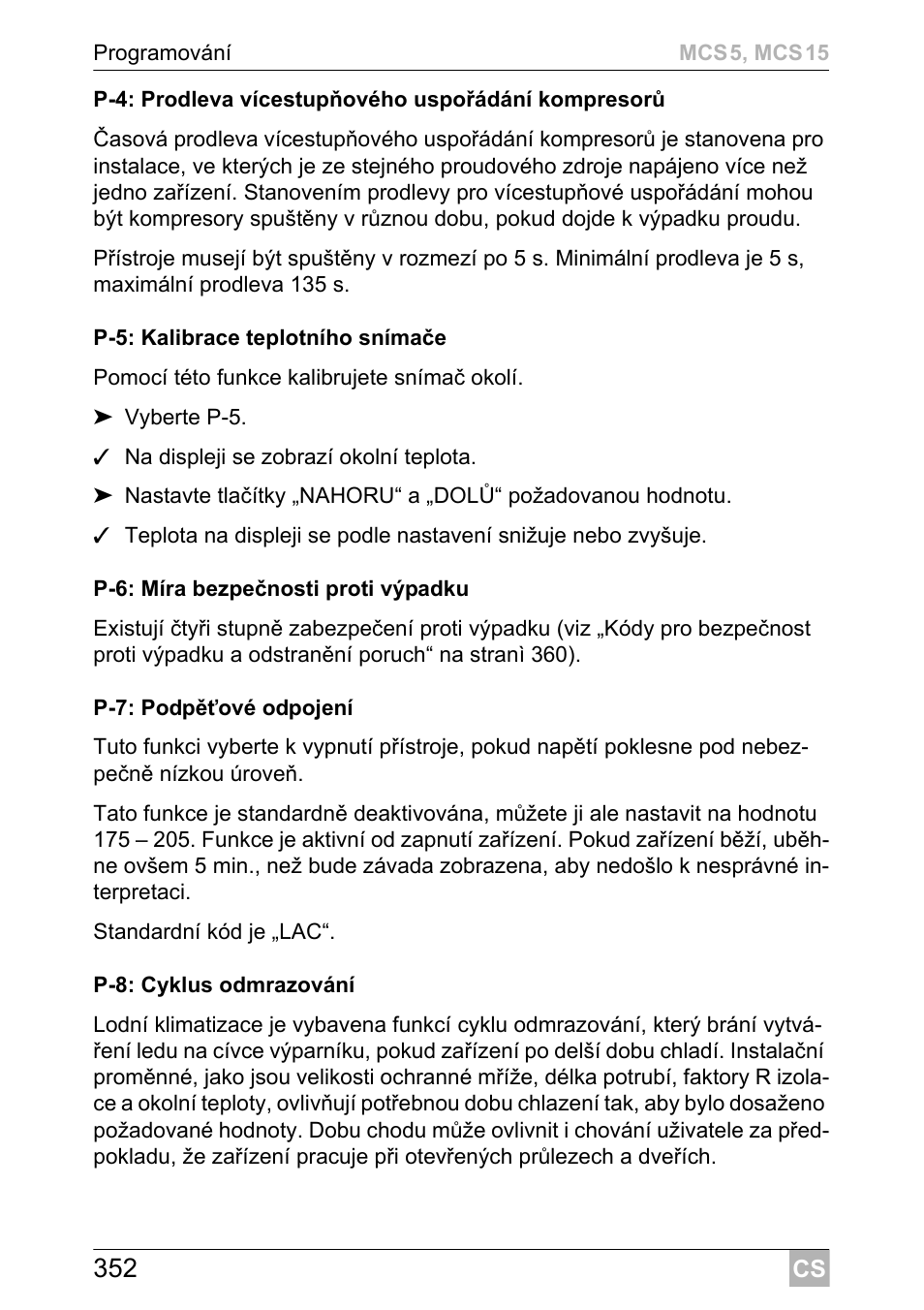 Dometic MCS15 User Manual | Page 352 / 412
