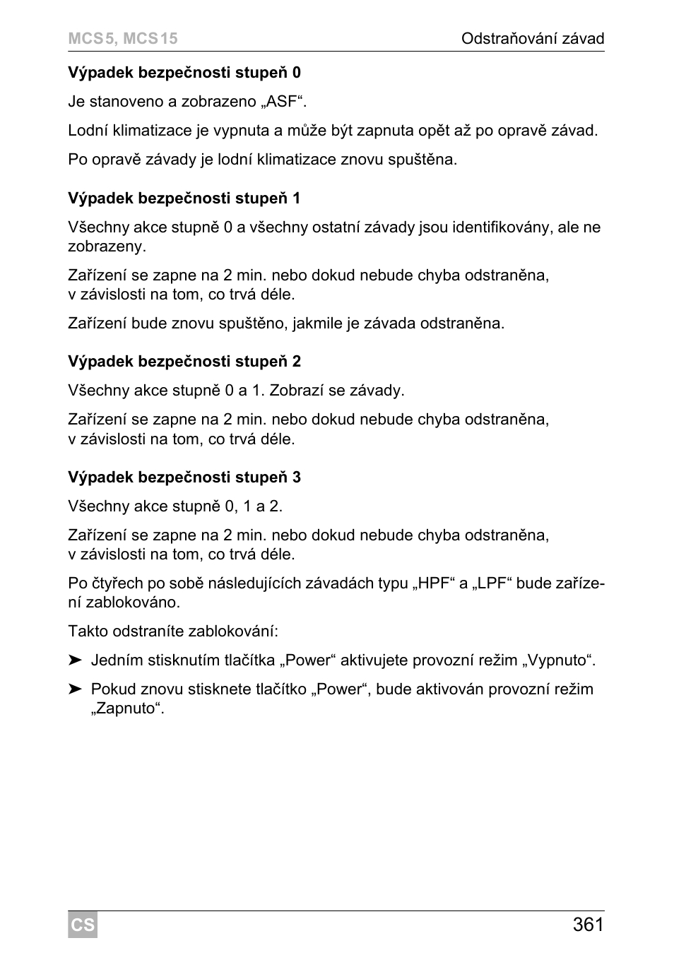 Dometic MCS15 User Manual | Page 361 / 412