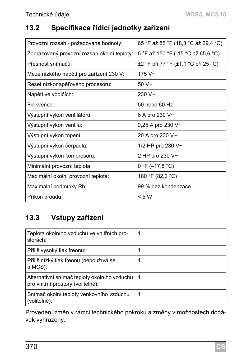 Dometic MCS15 User Manual | Page 370 / 412