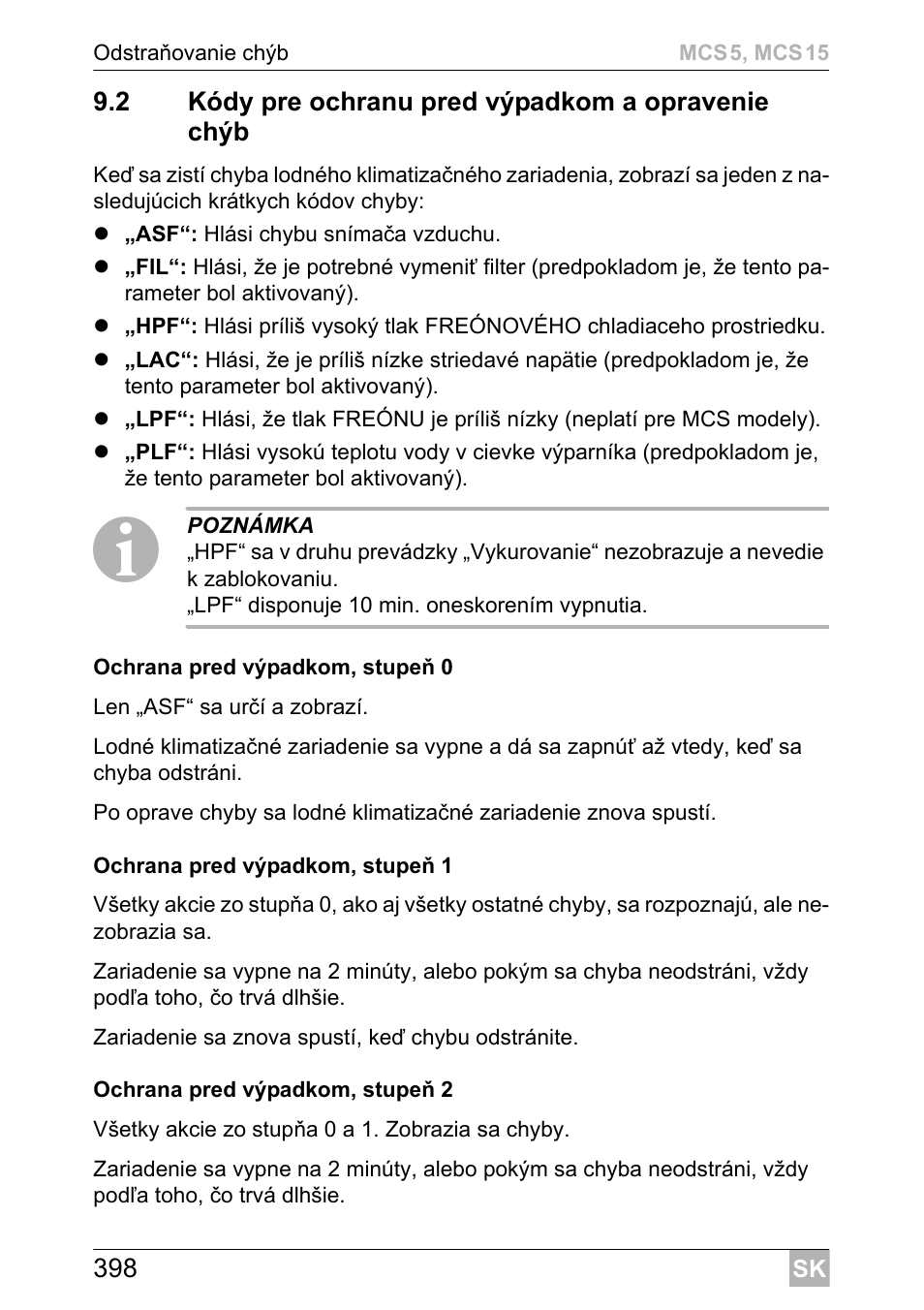 Dometic MCS15 User Manual | Page 398 / 412