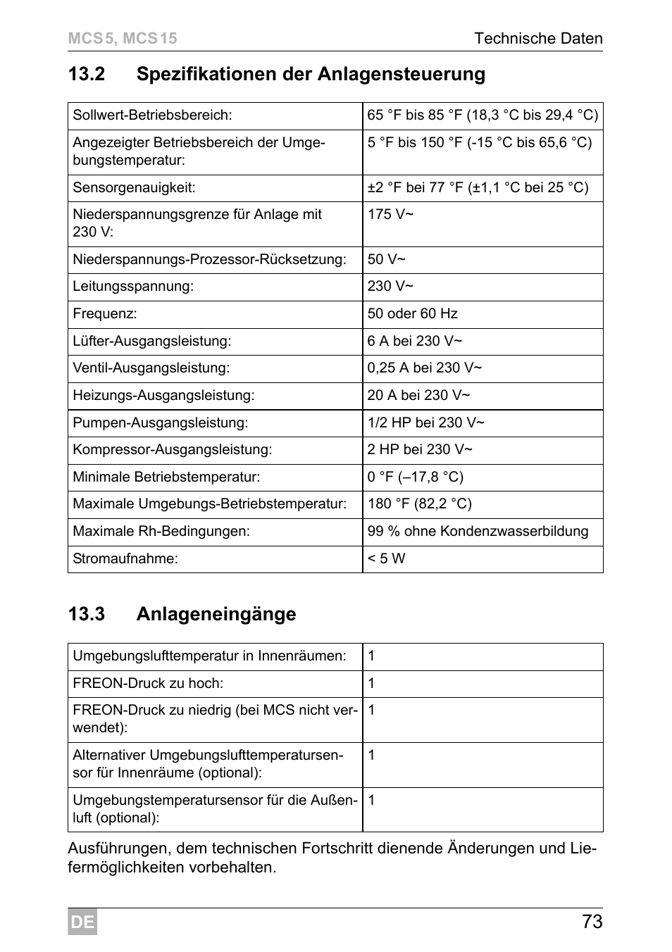 Dometic MCS15 User Manual | Page 73 / 412