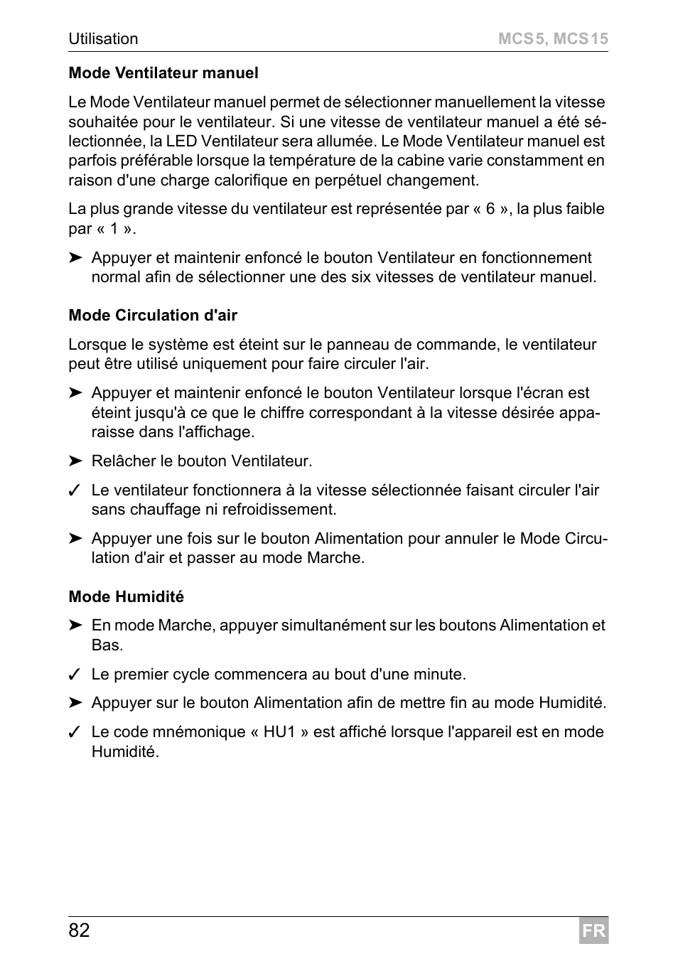Dometic MCS15 User Manual | Page 82 / 412