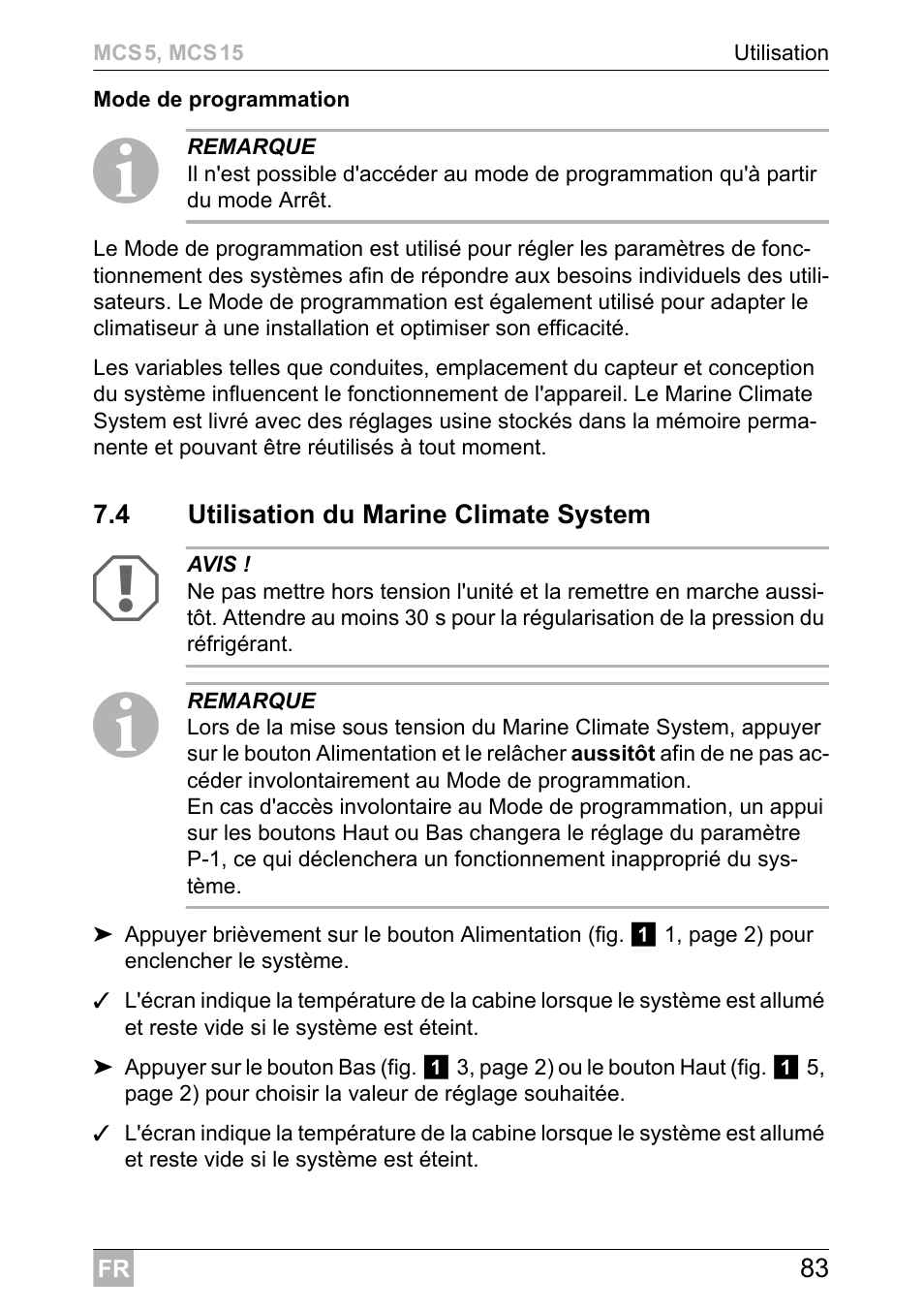 Dometic MCS15 User Manual | Page 83 / 412