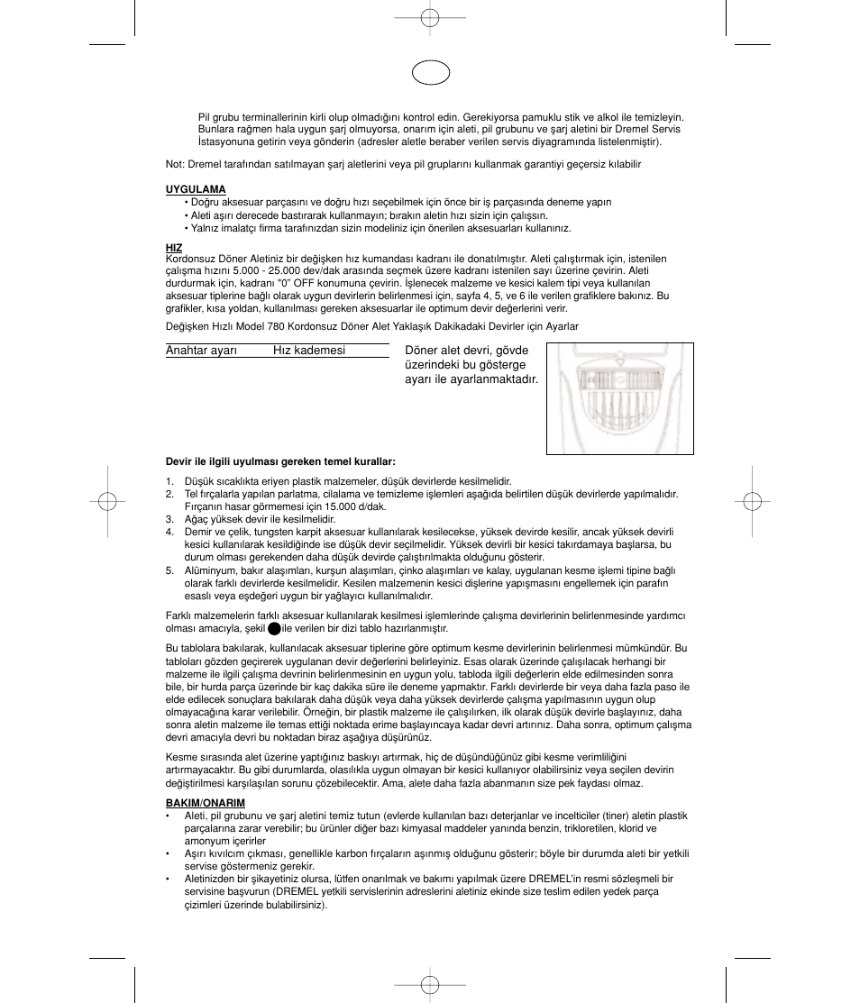 Dremel MultiPro Беспроводной инструмент 9.6 В User Manual | Page 86 / 93
