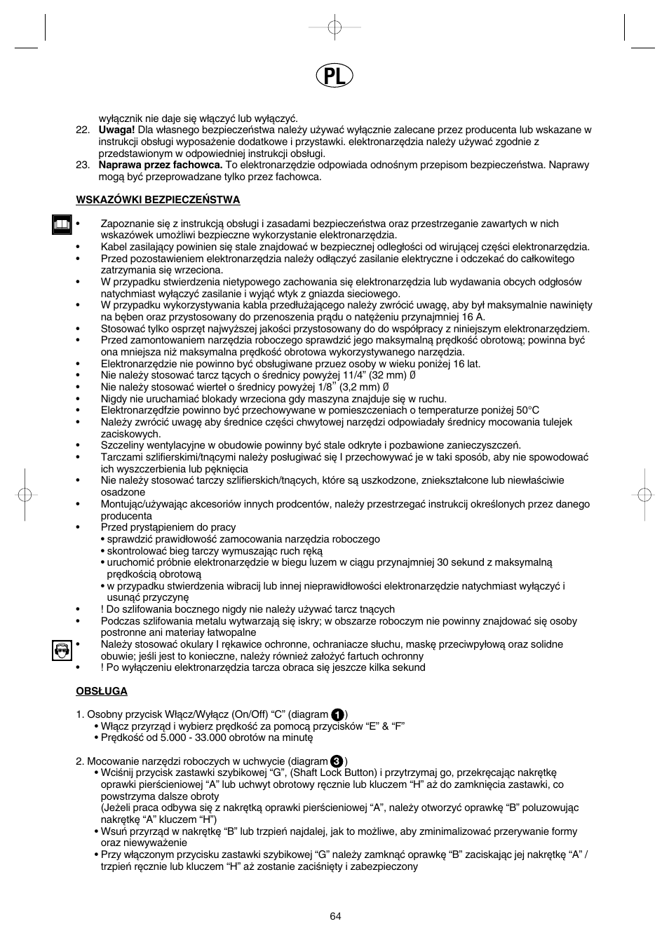 Dremel Professional User Manual | Page 64 / 73