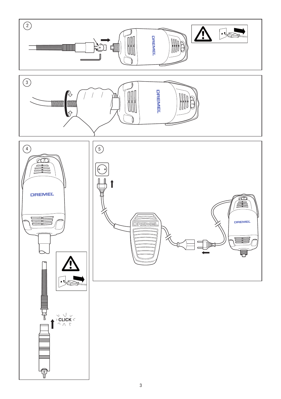 Dremel Fortiflex User Manual | Page 3 / 132