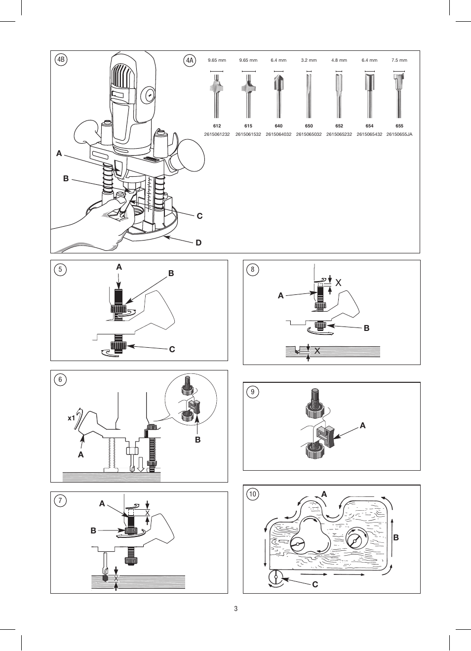Dremel Приставка для фрезерования User Manual | Page 3 / 120