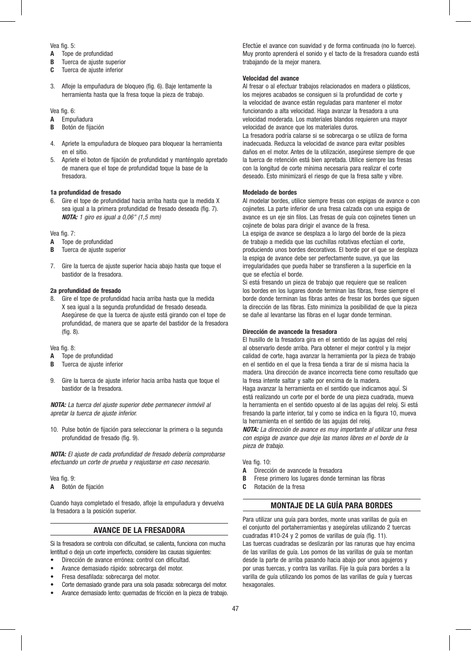 Dremel Приставка для фрезерования User Manual | Page 47 / 120