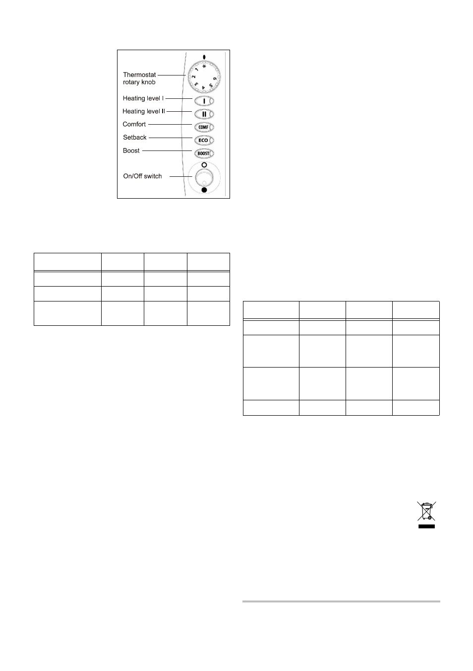 Dimplex WW 201 E User Manual | Page 5 / 16