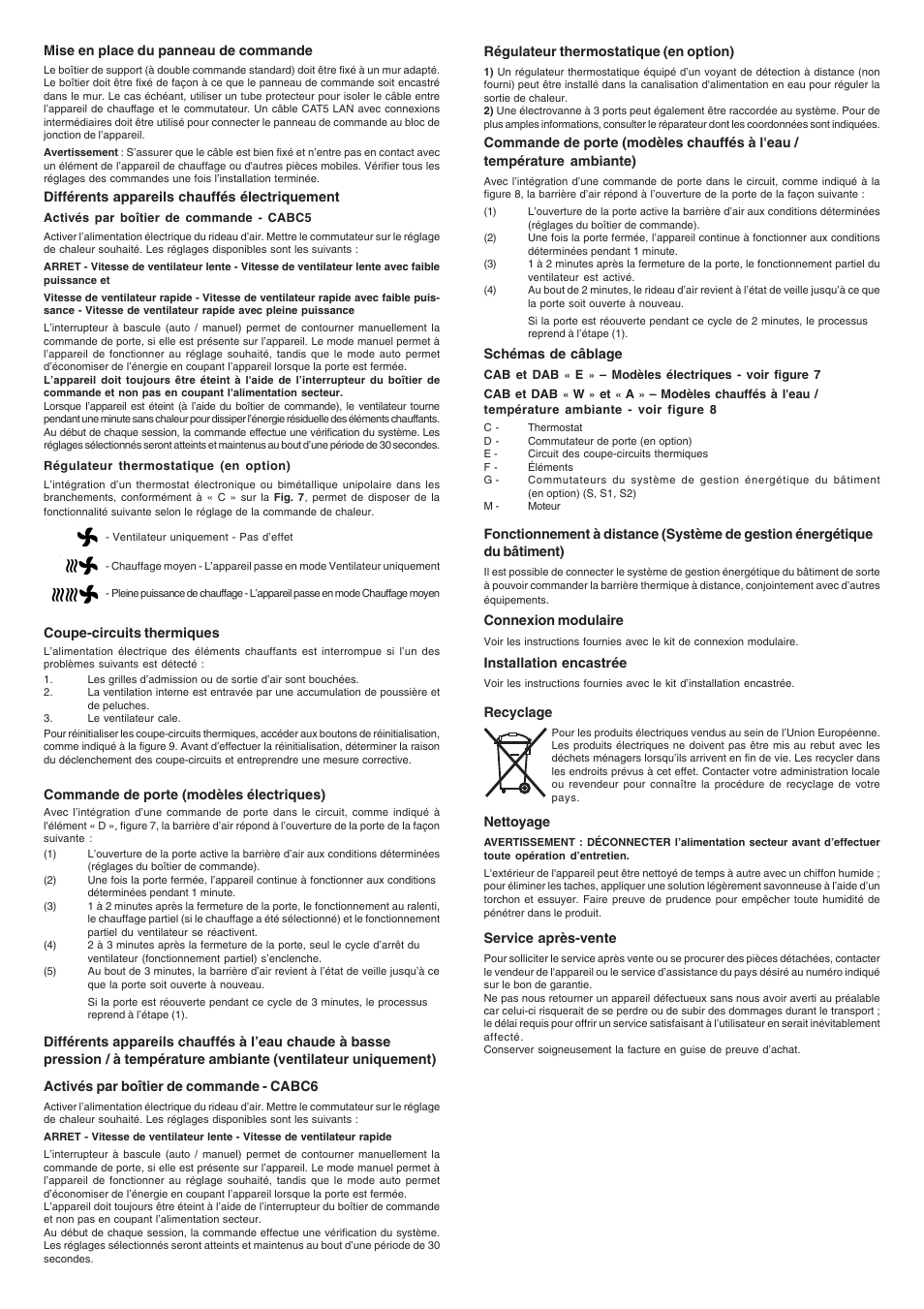 Dimplex DAB15W User Manual | Page 11 / 36