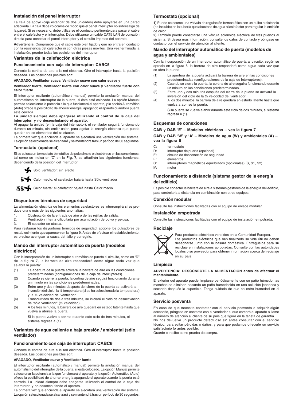 Dimplex DAB15W User Manual | Page 13 / 36