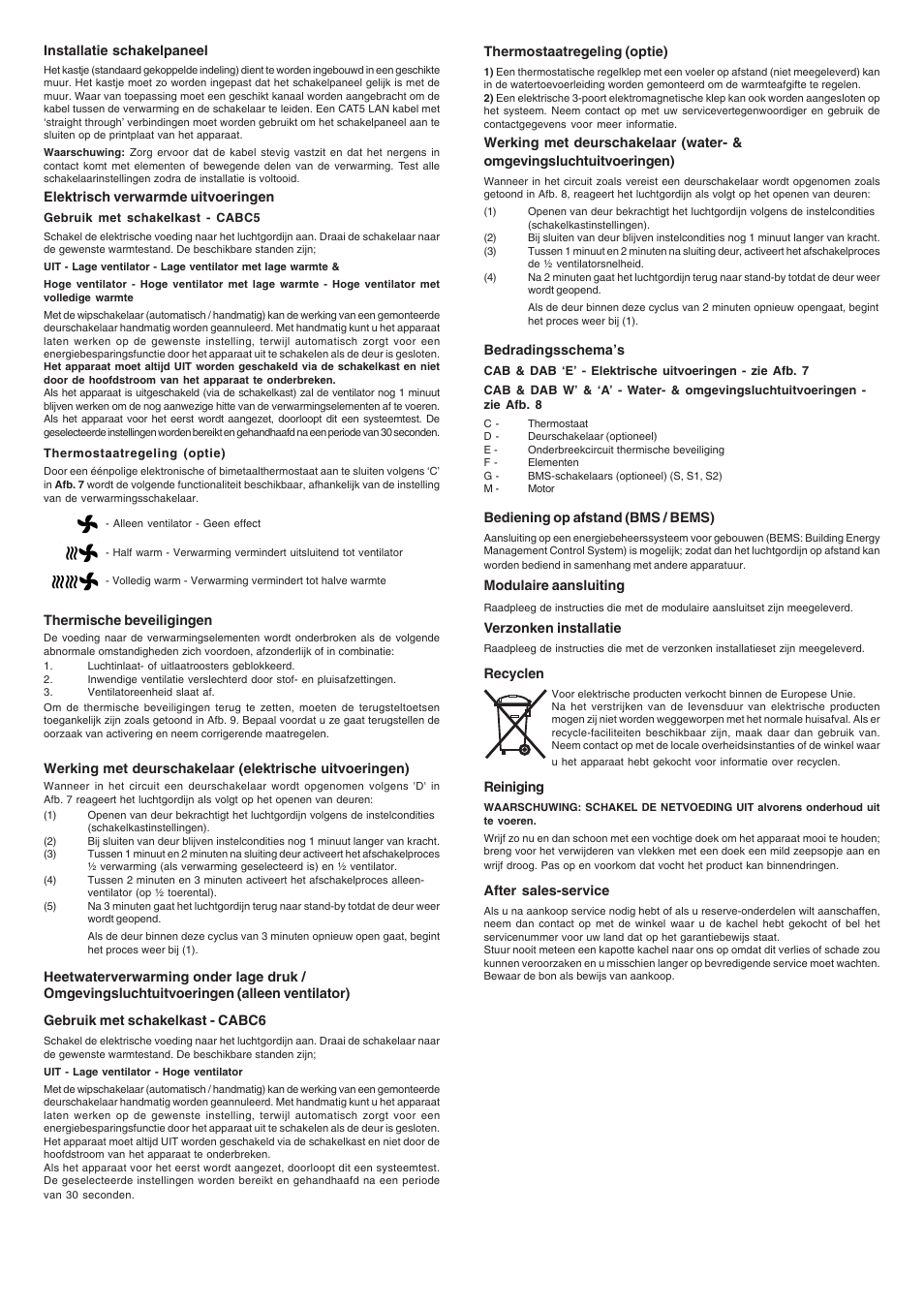 Dimplex DAB15W User Manual | Page 15 / 36