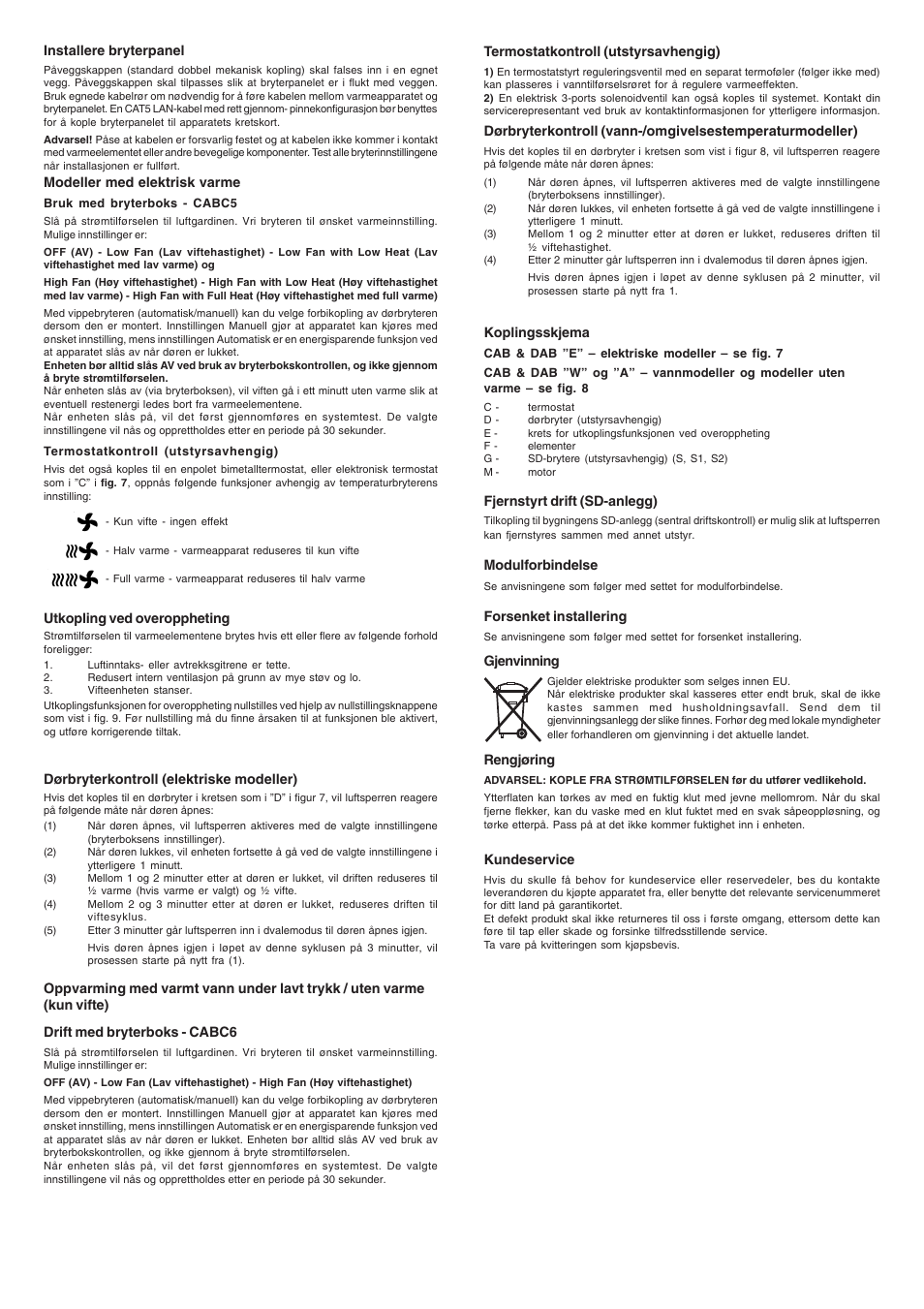 Dimplex DAB15W User Manual | Page 23 / 36