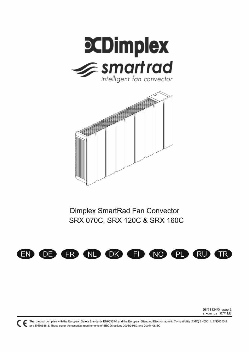 Dimplex SRX 160C User Manual | 36 pages