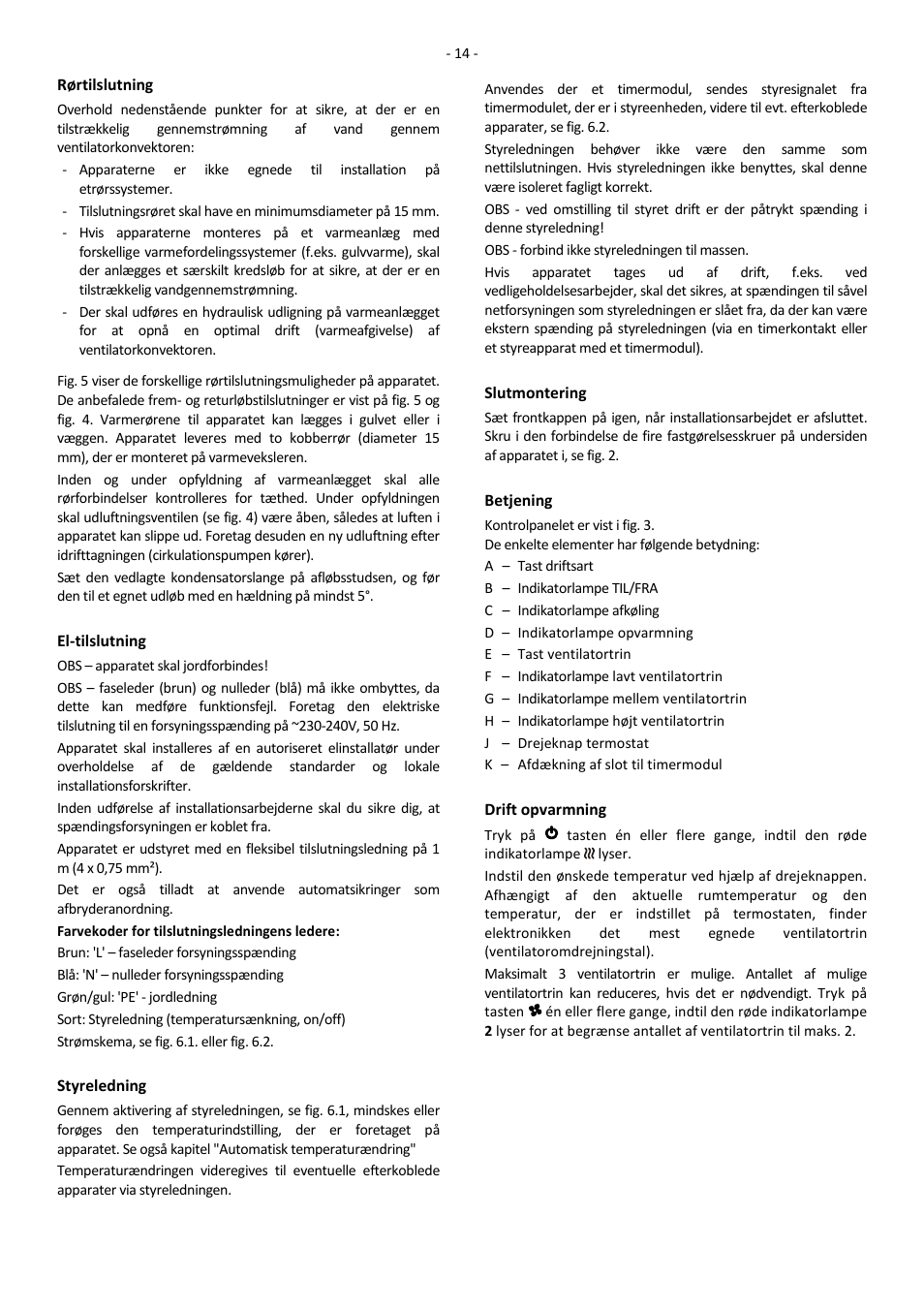 Dimplex SRX 160C User Manual | Page 18 / 36