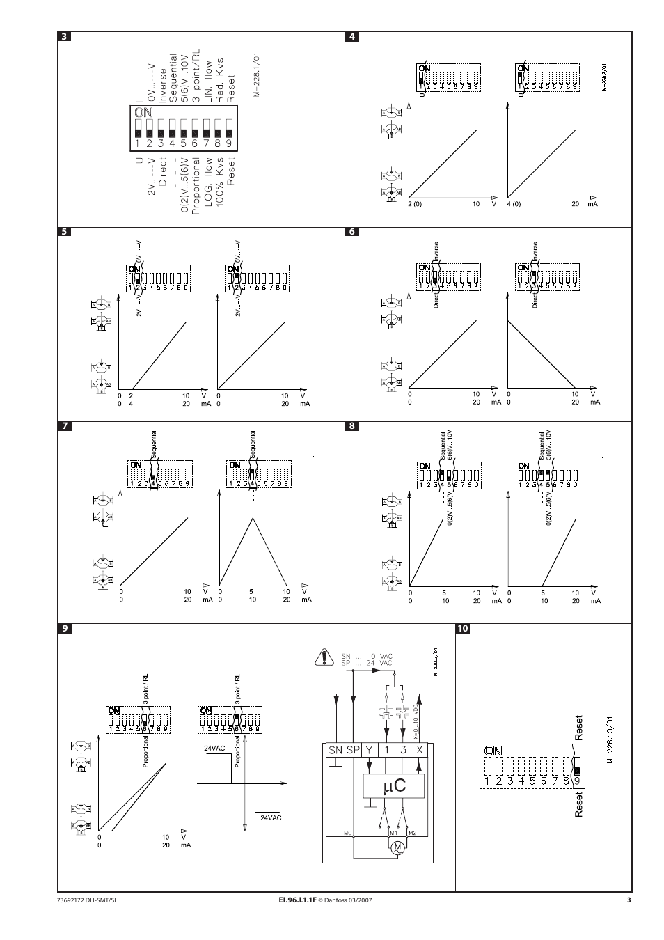 Danfoss AME 10 User Manual | Page 3 / 18