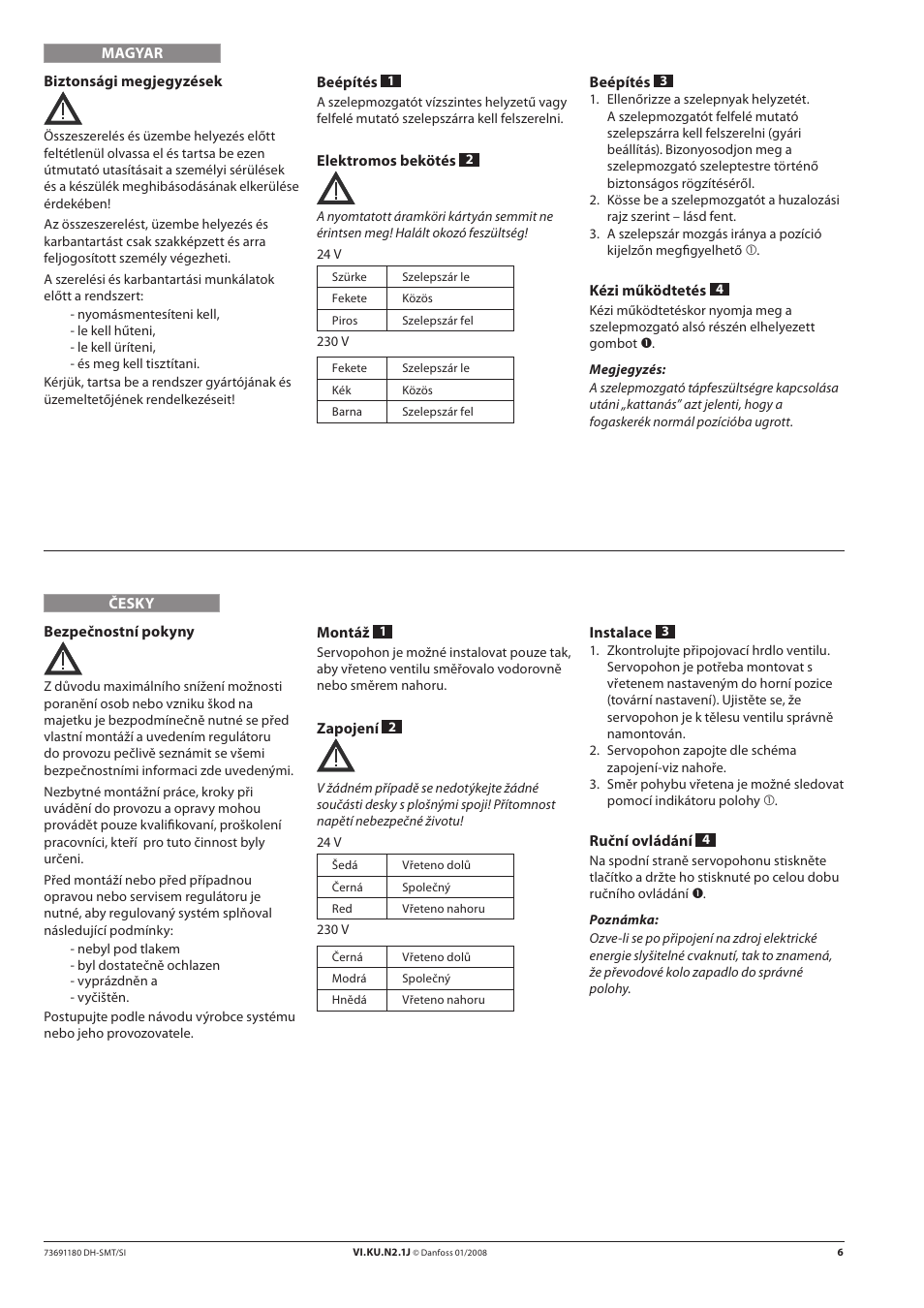 Danfoss AMV 150 AS User Manual | Page 6 / 8